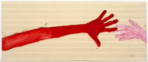 Louise Bourgeois. Untitled (no. 7) in 10 AM Is When You Come to Me (set 3), from the series of installation sets (1-10). 2006