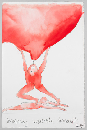 Louise Bourgeois. Jealousy Over the Breast. 2007