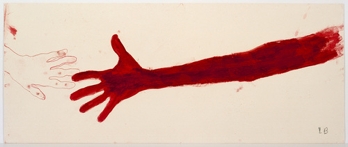 Louise Bourgeois. Untitled (no. 7) in 10 AM Is When You Come to Me (set 5), from the series of installation sets (1-10). 2006