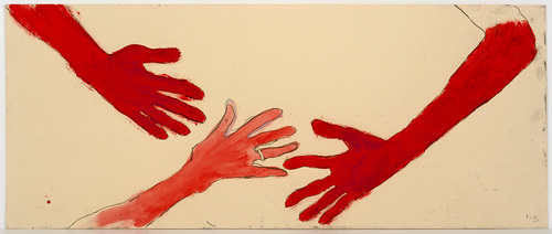 Louise Bourgeois. Untitled (no. 18) in 10 AM Is When You Come to Me (set 5), from the series of installation sets (1-10). 2006