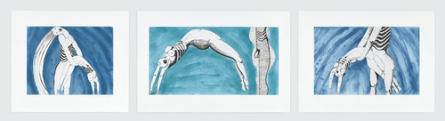 Louise Bourgeois. Triptych for the Red Room. 1994