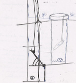 Louise Bourgeois. Untitled (Study for Untitled, plate 8 of 9, from the portfolio, The View from the Bottom of the Well). 1995-1996