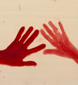 Louise Bourgeois. Untitled (no. 6) in 10 AM Is When You Come to Me (set 2), from the series of installation sets (1-10). 2006