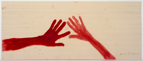 Louise Bourgeois. Untitled (no. 6) in 10 AM Is When You Come to Me (set 2), from the series of installation sets (1-10). 2006
