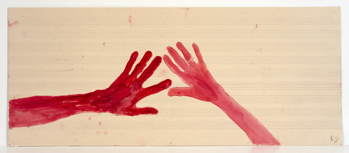 Louise Bourgeois. Untitled (no. 6) in 10 AM Is When You Come to Me (set 6), from the series of installation sets (1-10). 2006