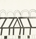Louise Bourgeois. The Happy House, plate 7 of 7, from the portfolio, La R&eacute;paration. 2003