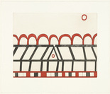 Louise Bourgeois. The Happy House, plate 7 of 7, from the portfolio, La R&eacute;paration. 2003
