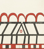 Louise Bourgeois. The Happy House, plate 7 of 7, from the portfolio, La R&eacute;paration. 2003