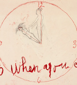 Louise Bourgeois. Untitled (no. 19) in 10 AM Is When You Come to Me (set 1), from the series of installation sets (1-10). 2006