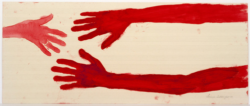 Louise Bourgeois. Untitled (no. 12) in 10 AM Is When You Come to Me (set 3), from the series of installation sets (1-10). 2006