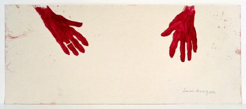 Louise Bourgeois. Untitled (no. 3) in 10 AM Is When You Come to Me (set 6), from the series of installation sets (1-10). 2006