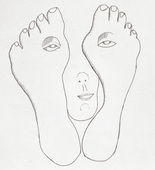 Louise Bourgeois. Untitled, plate 3 of 5, from the illustrated book, and plate 3 of 7, from the portfolio, Metamorfosis. 1997