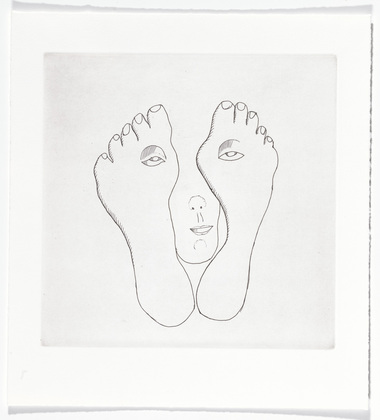 Louise Bourgeois. Untitled, plate 3 of 5, from the illustrated book, and plate 3 of 7, from the portfolio, Metamorfosis. 1997