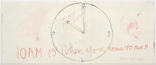 Louise Bourgeois. Untitled (no. 19) in 10 AM Is When You Come to Me (set 3), from the series of installation sets (1-10). 2006