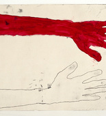 Louise Bourgeois. Untitled (no. 12) in 10 AM Is When You Come to Me (set 6), from the series of installation sets (1-10). 2006