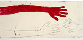 Louise Bourgeois. Untitled (no. 12) in 10 AM Is When You Come to Me (set 6), from the series of installation sets (1-10). 2006