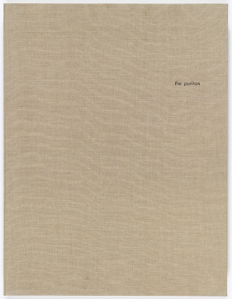 Louise Bourgeois. the puritan (illustrated books). 1990