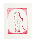 Louise Bourgeois. The Couple, plate 5 of 7, from the portfolio, La R&eacute;paration. 2003