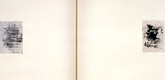 Louise Bourgeois. The Blue Fear and The Pink Fear, plates 1 and 2 of 18 (diptych), from the illustrated book, One's Sleep (1). 2003