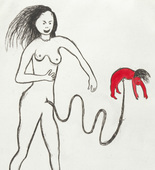 Louise Bourgeois. Umbilical Cord. 2000