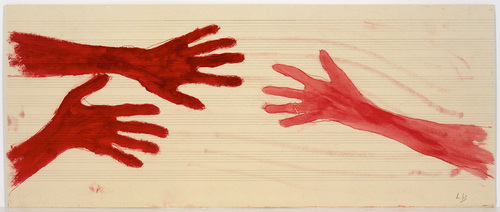 Louise Bourgeois. Untitled (no. 21) in 10 AM Is When You Come to Me (set 8), from the series of installation sets (1-10). 2006
