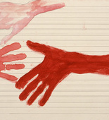 Louise Bourgeois. Untitled (no. 11) in 10 AM Is When You Come to Me (set 9), from the series of installation sets (1-10). 2007