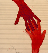 Louise Bourgeois. Untitled (no. 4) in 10 AM Is When You Come to Me (set 7), from the series of installation sets (1-10). 2006