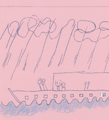 Louise Bourgeois. Untitled (study for Noah's Ark). c. 2002