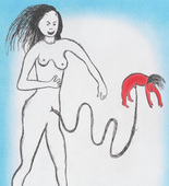 Louise Bourgeois. Umbilical Cord. 2002