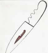 Louise Bourgeois. Dagger Child. 2001