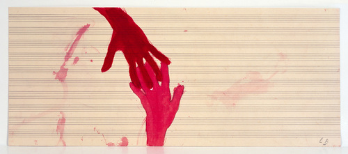 Louise Bourgeois. Untitled (no. 4) in 10 AM Is When You Come to Me (set 6), from the series of installation sets (1-10). 2006