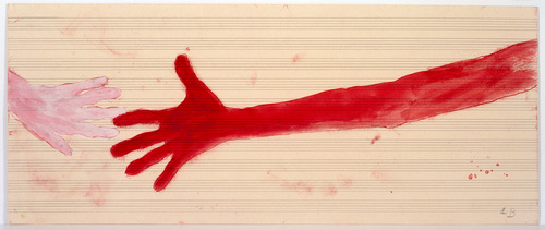 Louise Bourgeois. Untitled (no. 7) in 10 AM Is When You Come to Me (set 7), from the series of installation sets (1-10). 2006