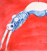 Louise Bourgeois. Triptych for the Red Room. 1994