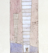 Louise Bourgeois. The Upward Journey, plates 7 and 8 of 18 (diptych), from the illustrated book, One's Sleep (1). 2003