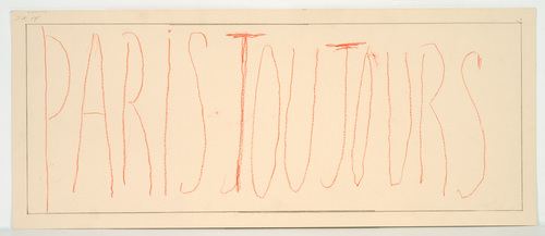 Louise Bourgeois. Untitled (no. 16) in 10 AM Is When You Come to Me (set 6), from the series of installation sets (1-10). 2006