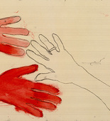 Louise Bourgeois. Untitled (no. 13) in 10 AM Is When You Come to Me (set 4), from the series of installation sets (1-10). 2006