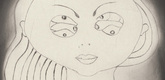 Louise Bourgeois. Insomnia, frontispiece, from the illustrated book,  Louise Bourgeois: The Insomnia Drawings. 2000