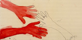 Louise Bourgeois. Untitled (no. 13) in 10 AM Is When You Come to Me (set 4), from the series of installation sets (1-10). 2006