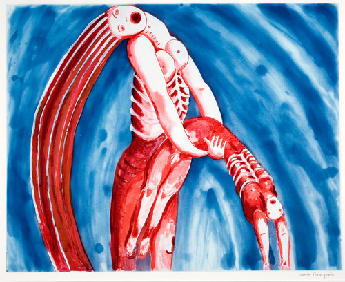 Louise Bourgeois. Triptych for the Red Room. 1994