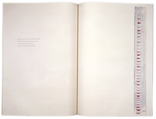 Louise Bourgeois. The Sky's the Limit, plate 9 of 18, from the illustrated book, One's Sleep (1). 2003