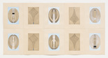 Louise Bourgeois. the puritan: studies #1-59. 1990-1997