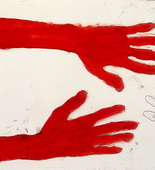 Louise Bourgeois. Untitled (no. 12) in 10 AM Is When You Come to Me (set 7), from the series of installation sets (1-10). 2006