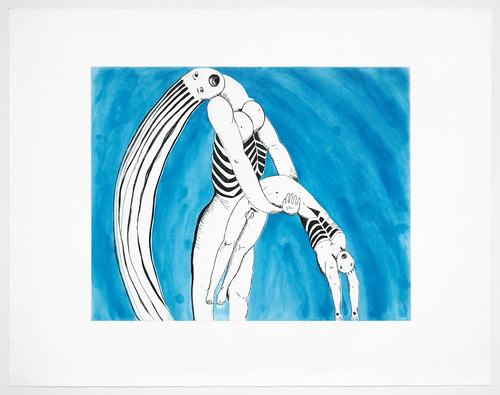 Louise Bourgeois. Triptych for the Red Room. 1994