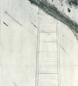 Louise Bourgeois. The Ladder of Success, plate 14 of 18, from the illustrated book, One's Sleep (1). 2003