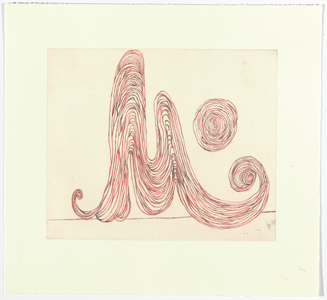 Louise Bourgeois. M Is for Mother, plate 4 of 7, from the portfolio, La R&eacute;paration. 2003
