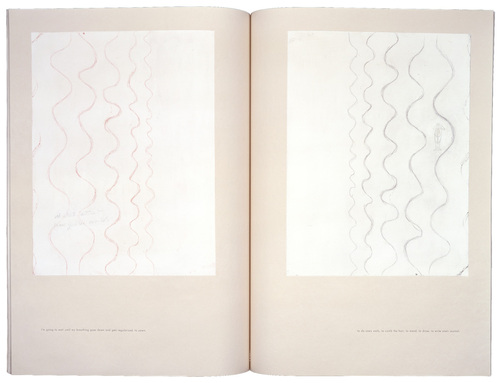 Louise Bourgeois. Untitled, plates 15 and 16 of 18 (diptych), from the illustrated book, One's Sleep (1). 2003