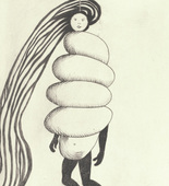 Louise Bourgeois. Spiral Woman, plate 2 of 7, from the portfolio, La R&eacute;paration. 2002