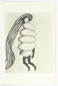 Louise Bourgeois. Spiral Woman, plate 2 of 7, from the portfolio, La R&eacute;paration. 2002