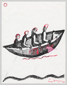 Louise Bourgeois. Follow the Child within You (Study for Follow the Child within You). 1998
