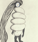Louise Bourgeois. Spiral Woman, plate 2 of 7, from the portfolio, La R&eacute;paration. 2002
